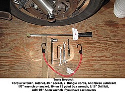 Front Wheel Tools